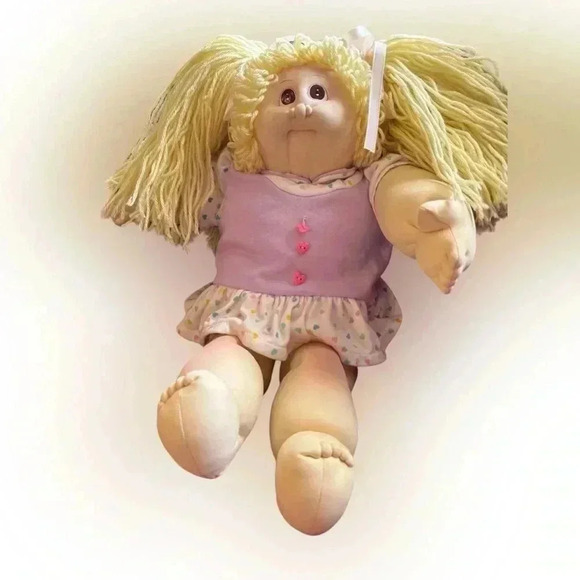 Cabbage Patch Kids The Little People Xavier Roberts 1985 Original Soft Sculpture - Picture 9 of 12